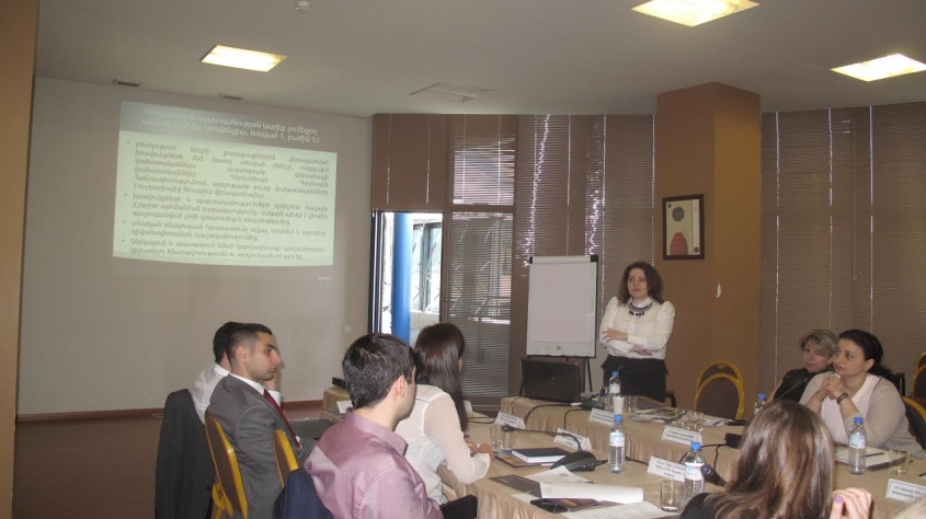 The Office of the Human Rights Defender of the Republic of Armenia and the Representation of the United Nations High Commissioner for Refugees in Armenia  hold a joint workshop