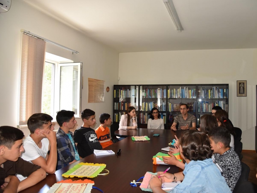 Children from the FAR Children Support Center at the Human Rights Defender’s Office 