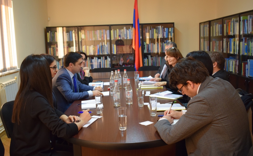 Representatives of the Office of the UN High Commissioner for Human Rights were received at the Human Rights Defender’s Office