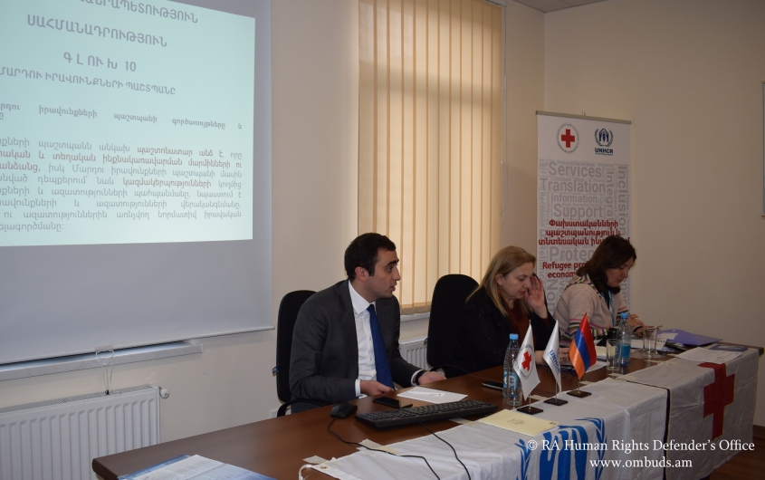 The Defender’s activity in the field of refugees and asylum seekers’ rights protection was presented to the Police and National Security Border Guards Troops